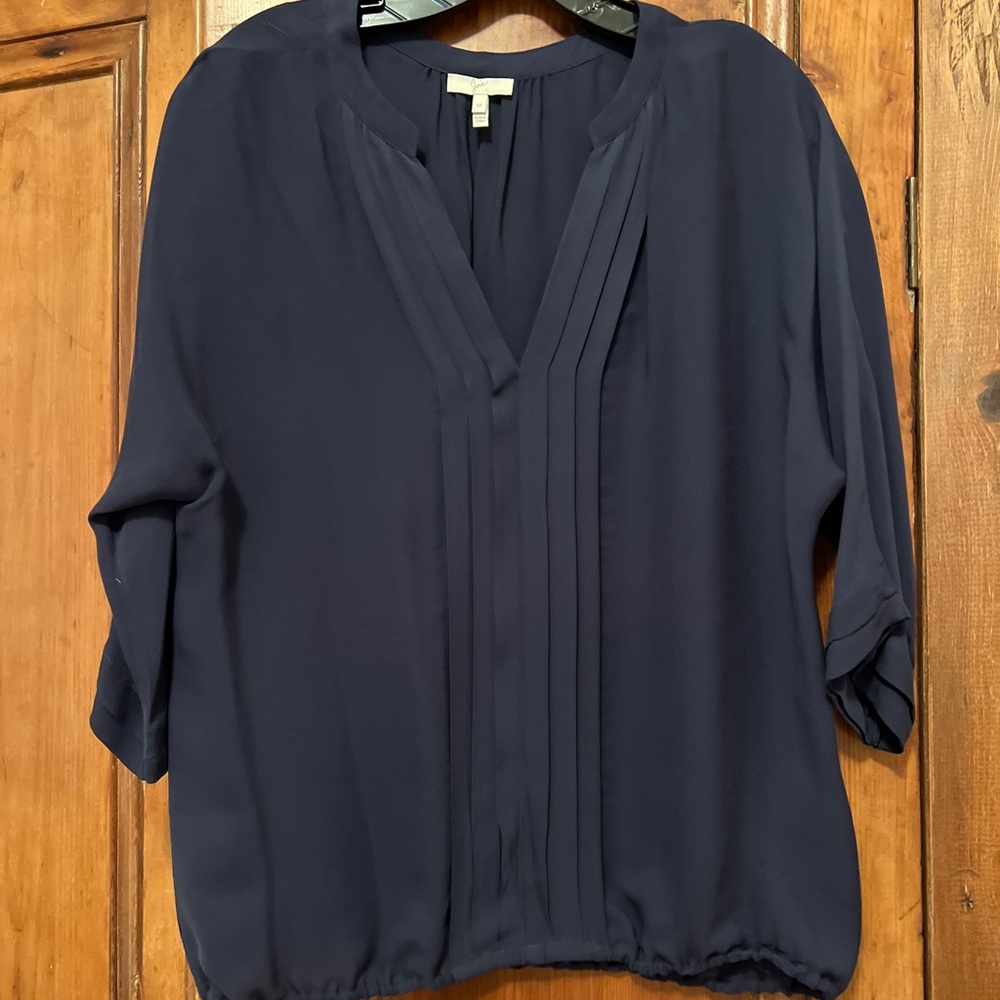 Joie Deep Blue Blouse